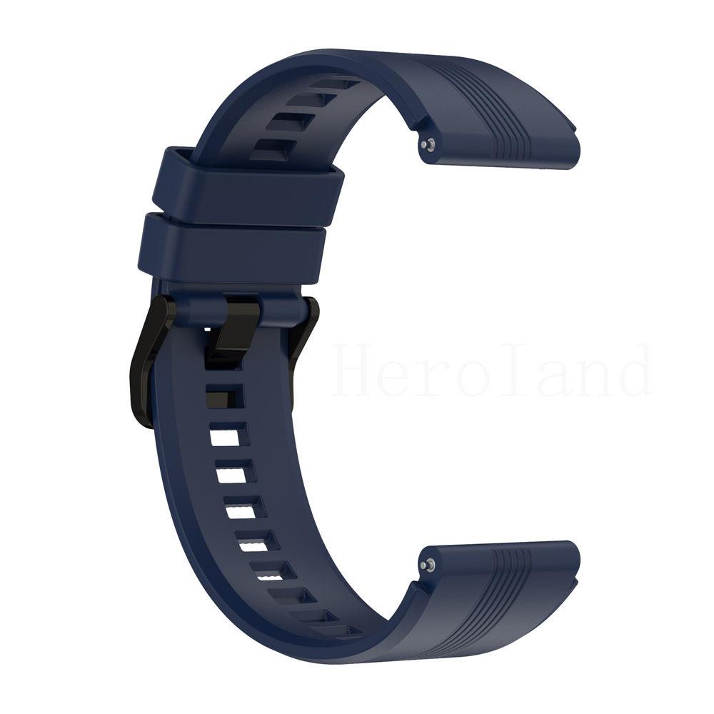 Bracelet 22MM WatchStrap For Honor Watch GS3 SmartWatch Watchband For HONOR Watch GS 3 Strap WristBand Silicone + Screen Case
