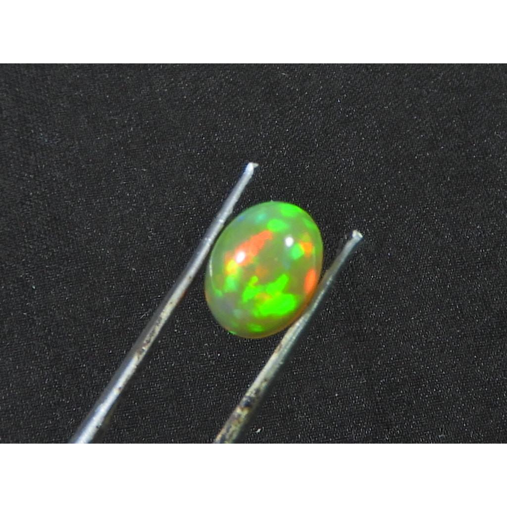 5X7X3MM Natural Ethiopian Welo Fire Opal Oval Healing Crytsal Loose Gemstone SK-3232