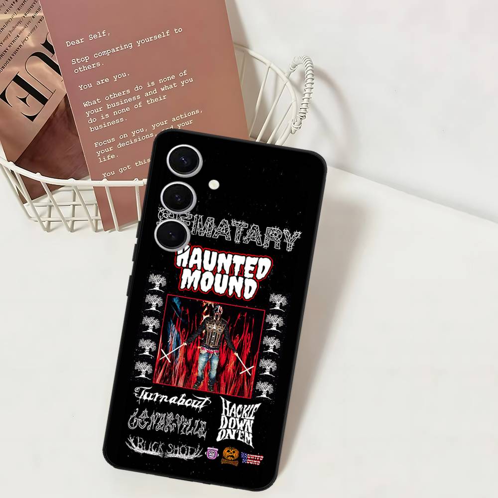 

Sematary Haunted Phone Case For Samsung S 24 Fe 25 Ultra Plus 20 Lite 21 30 22 23 24 22 Ultra 5G Fundas Samsung S23 5G