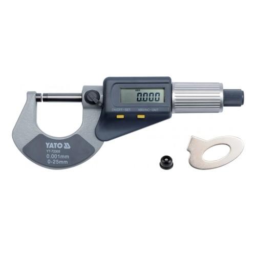 Yato External Micrometer (Batteries Included)