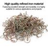 10Pcs 5/6/7/8/9/10/11/12/13/14mm Stainless Steel Spring Hoop Hose Clamp Adjustable Oil Hose Water Pipe Fixed Clip Home Hardware