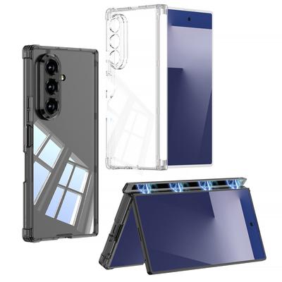 Für Samsung Galaxy Z Fold 7 Hülle Stoßfest Airbag Kristallklar Weiches TPU Transparente Abdeckung für Galaxy Z Fold7