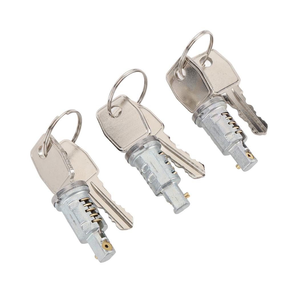 Door Lock Barrel Set MTC6504 Metal Strong Structure Front Door Lock Barrel Kit with Keys for Defender 90 110 130