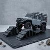 2PCS RC Climbing Curved Obstacle Plastic RC Car Obstacle Set for TRX4M SCX24 FCX24 1/18 1/24 Scale Crawler Car