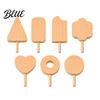 Painting Supplies Unfinished Wood Popsicle Summer Ice Cream Shaped Wooden Holiday Decoration Crafts