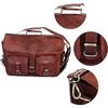 Vintage Men's Leather Satchel Shoulder Laptop Bag Messenger Briefcase