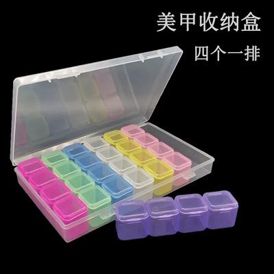 28/56 Fächer Aufbewahrungsbox DIY Diamant Malwerkzeuge Diamant Stickerei Zubehör Organizer Koffer Malerei Aufbewahrungsbehälter