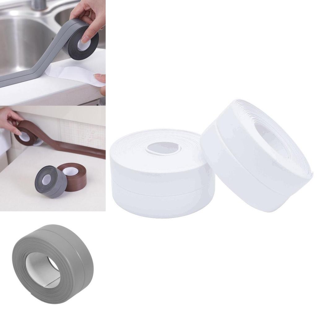 Elegant Multipurpose Waterproof Self-adhesive Kitchen Caulk Tape Sealing Strip