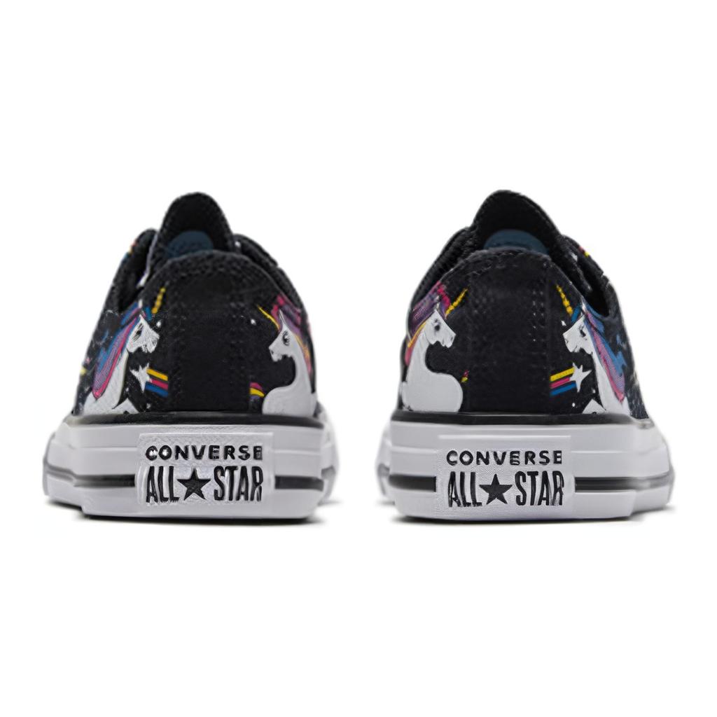Converse Chuck Taylor All Star Abrasion Resistant Breathable Low Top Canvas Shoes Black 665474C