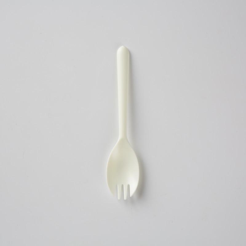 Colorful Dual-Purpose Disposable Plastic Spoons and Forks (100 Individually Packaged Pieces)