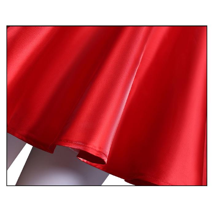 New PANTY & STOCKING with GARTERBELT Cosplay Costume Panty Anarchy Red Camisole Dress