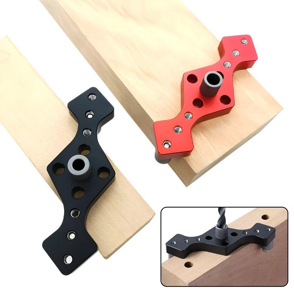 Corrosion-resistant Centering Drill Tool Adjustable Drill Guide Kit Woodworking Projects