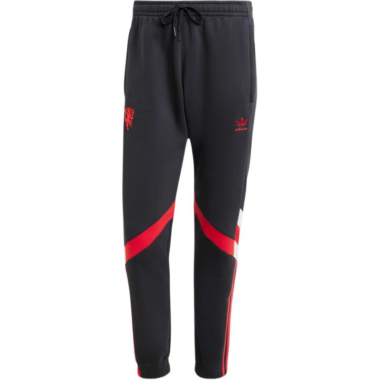 Adidas Originals Manchester United Originals Pants Black Red Unisex IS6520 L