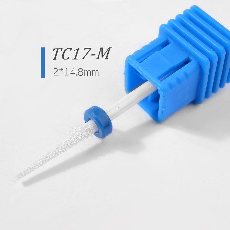 Ceramic Carbide Nail Drill Bits Milling Cutter For Manicure Set Mill Brush Manicure Machine Accessories for Removing Gel Varnish