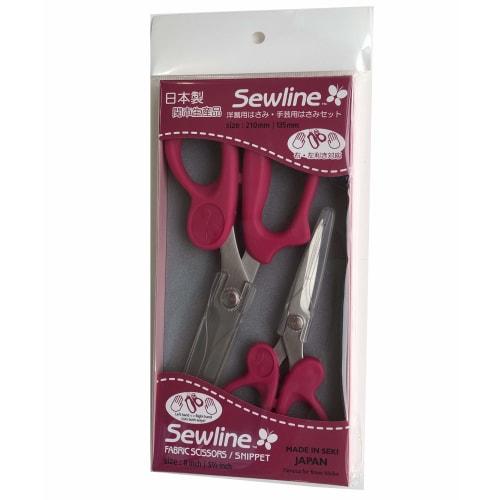 Sewline 210mm scissors x 1, 135mm scissors x 1 FAB50069