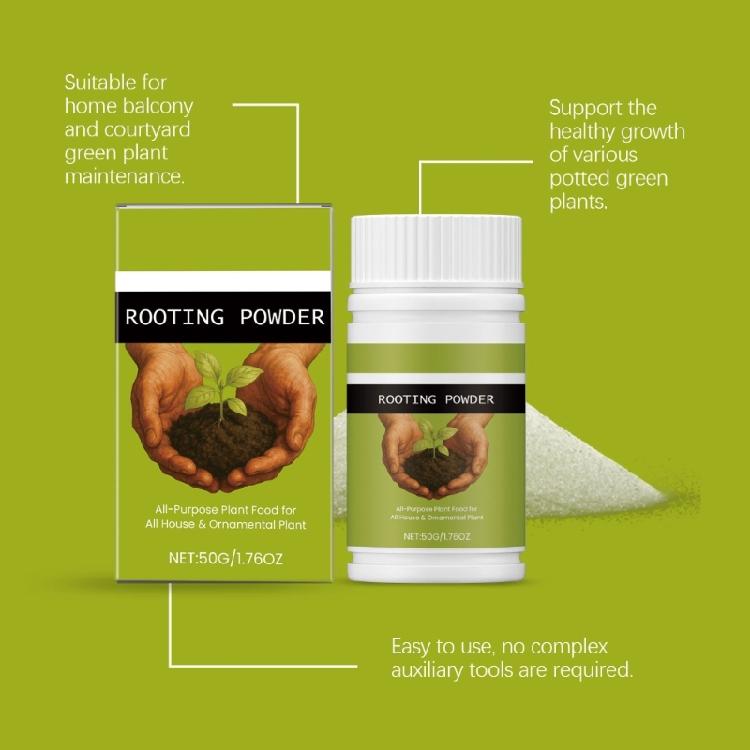 Quick Rooting Powder Fast Plant Flower Rooting Powder Quick Growth Transplant Fertilizers For Improve Flowering Cutting