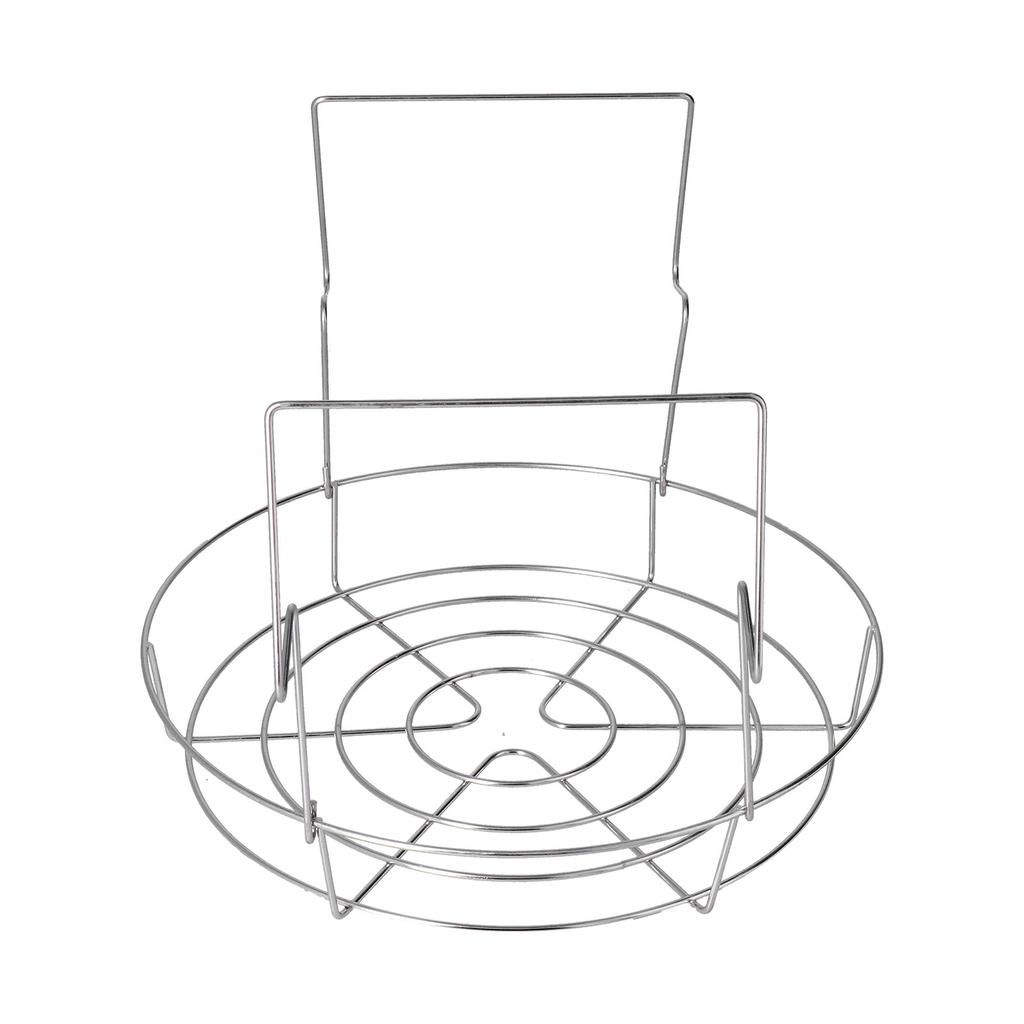 Stainless Steel Canning Rack Anti Rust Anti Scalding Foldable Contoured Steel Handles Rack