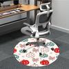1PC Pumpkin Pattern Chair Carpet for Office, Indoor Non-Slip Washable Carpet, Soft Comfortable Mat For Office Room Yy250930247