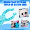 Crochet Eye Tool | Safety Eye Tool Pliers for Attaching Safety Eyes - Doll Making Supplies, Fits 5-30mm Stuffed Animal Eyes