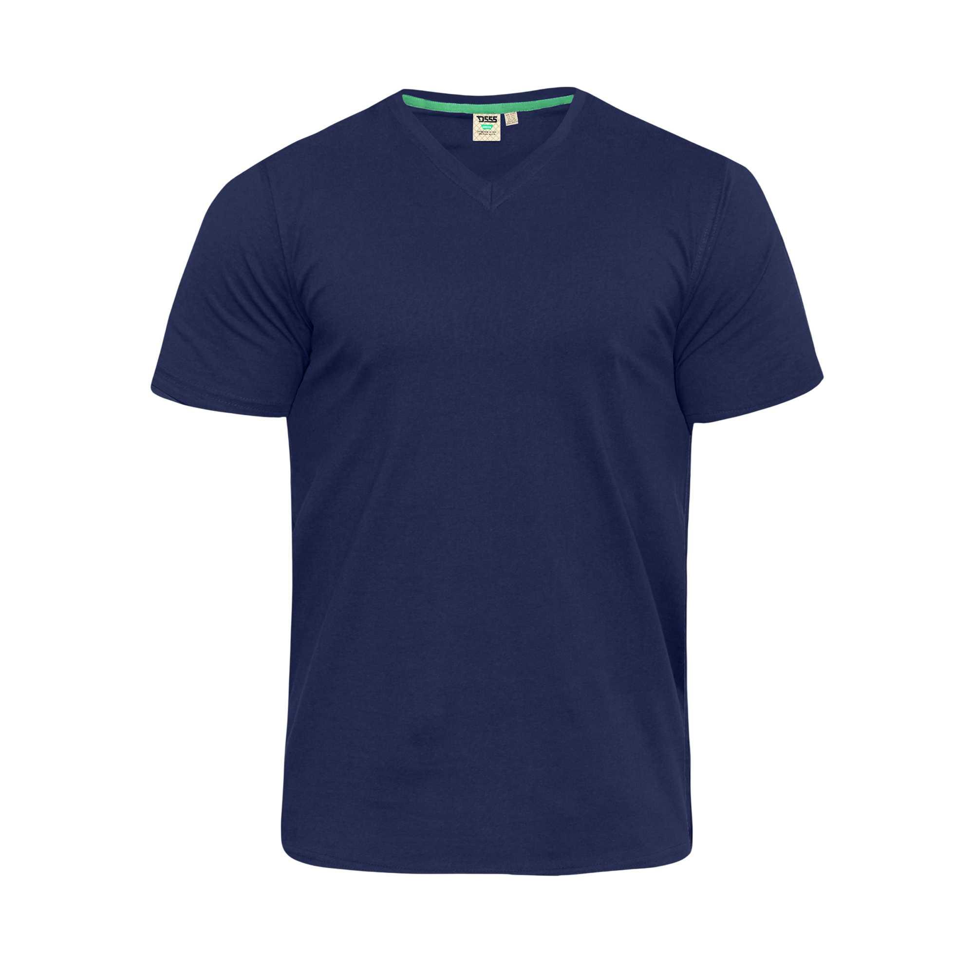 Duke Heren D555 Signature Katoen Kingsize T-shirt 4XL Vloot