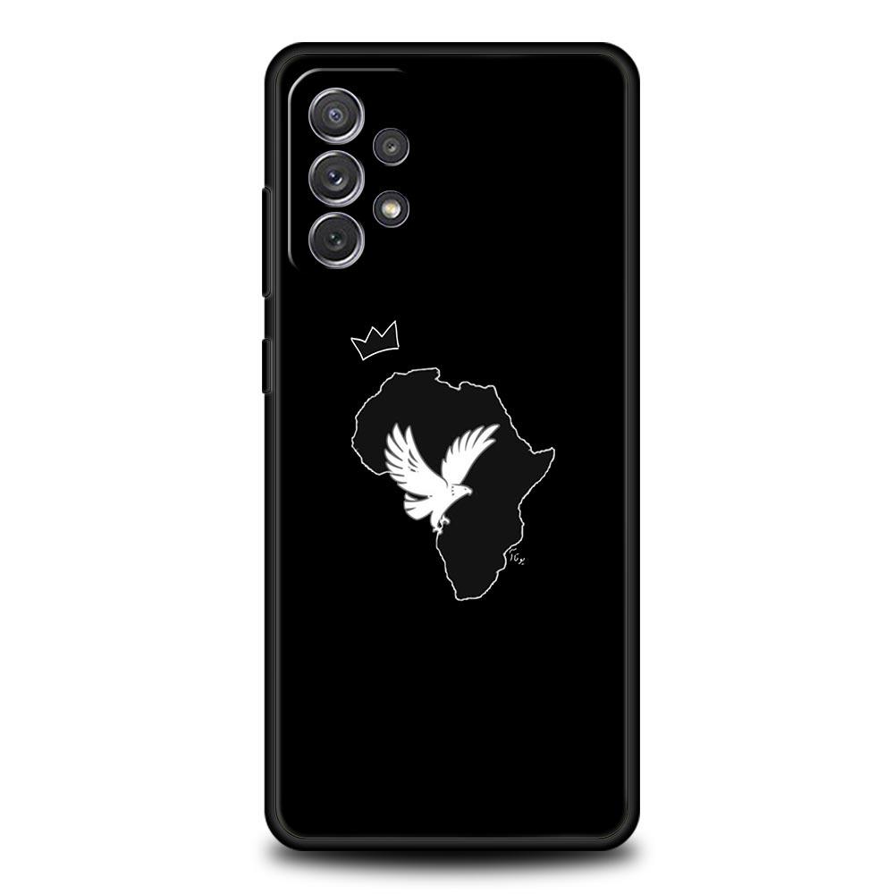 Phone Case For Samsung Galaxy A15 A13 A51 A71 A41 A31 A21S A03S A05 A35 A32 A55 A23 A25 A33 A53 A73 5G Algeria Passport Cover