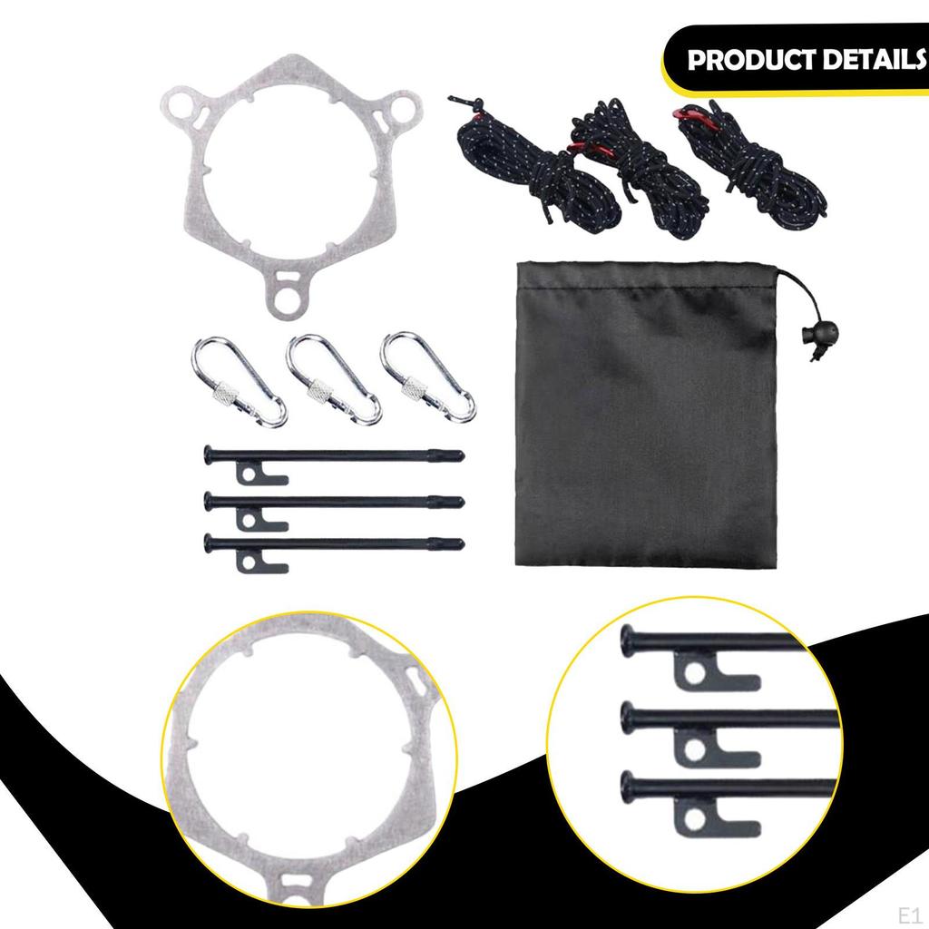 Chimney Pipe Bracket Stove Hanger Stainless Steel Hanging for Stability