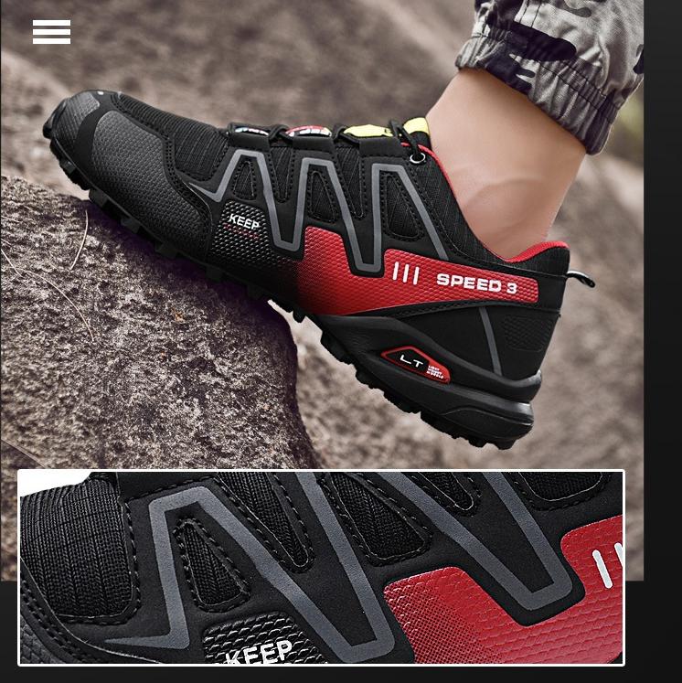 2024 Outdoor Herren Wanderschuhe Große Größe Offroad Laufschuhe Grenzüberschreitende Sport Herren Sneakers Reiseschuhe 39-47