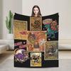 Dungeon crawler carl Princess Donut and Mongo Poster Soft Blanket For Couch Bed Funny Throw Blanket Spring Flannel Bedspread