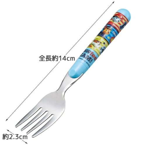 Skater Stainless Steel Children's Fork 14cm Made In Japan Paw Patrol FR1-A