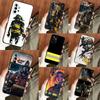 Firefighter Fire Love Case For Samsung Galaxy A13 A33 A53 A73 A51 A71 A12 A22 A32 A42 A52 A72 A14 A34 A54 Cover
