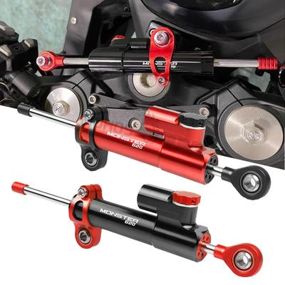 FOR DUCATI 620MONSTER Monster 620 2001-2006 2002 2003 04+ CNC Adjustable Motorcycles Steering Stabilize Damper Bracket Mount