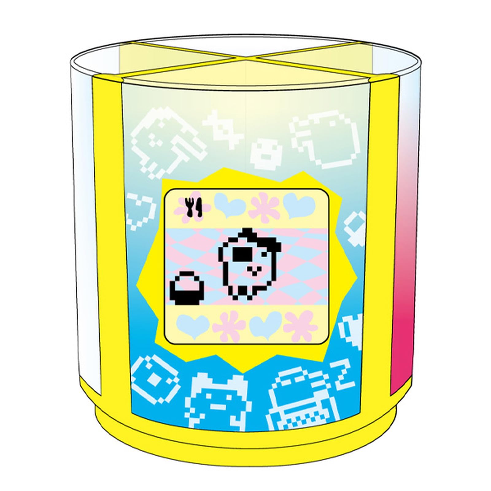 

Bandai Tamagotchi Rotating Free Stand Yellow Приблизно H11 x W10 x D10cm Розмір TG-MFR-YL жовтий