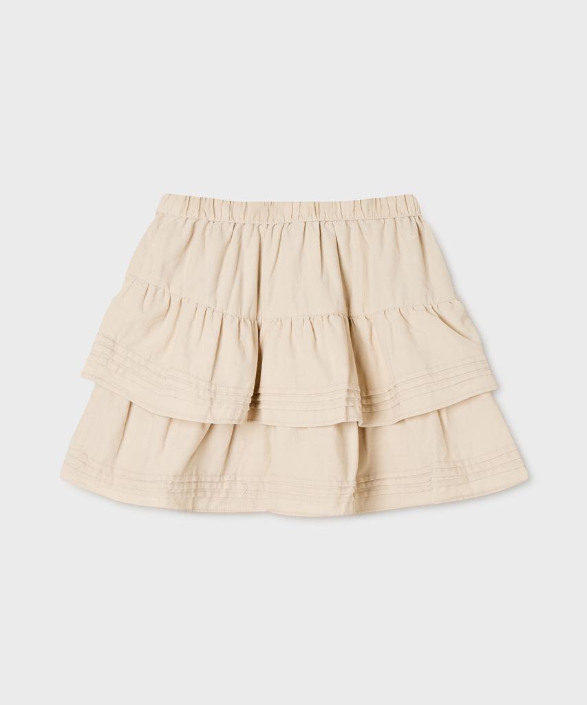 Who.A.U Corduroy Short Tiered Skirt / Whwhg4921F