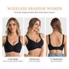 Women's Push-Up Seamless Wireless Tank Top Bra for Small Breasts - Comfortable, Fixed Cups, Anti-Sagging, Plus Size, European & American Style