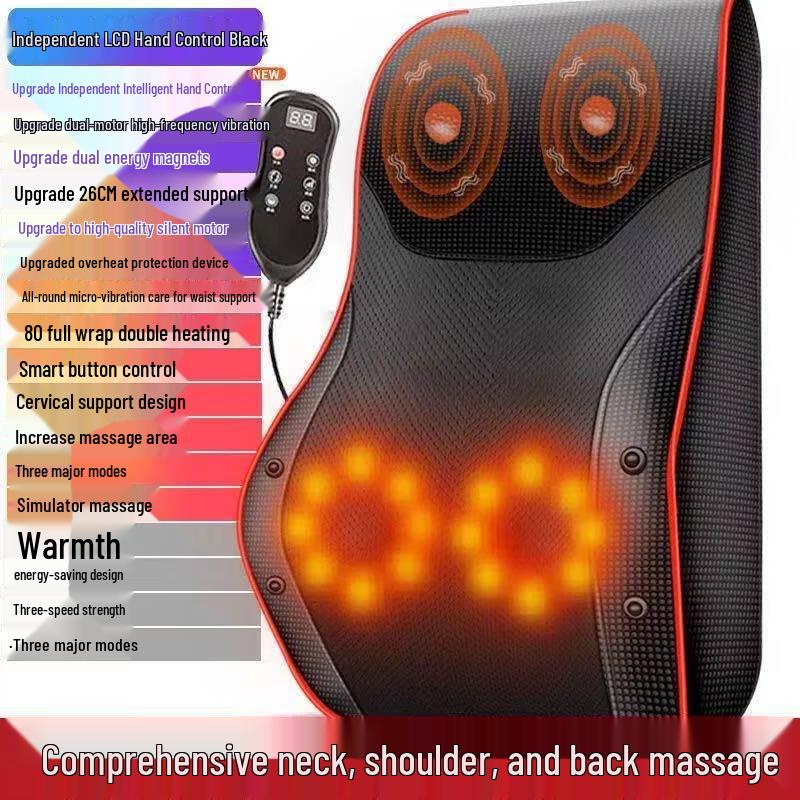 Full Body Shiatsu Kneading Massage Cushion
