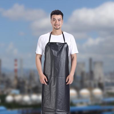 Schwarze und rote Schürzen aus Oxford-Stoffverbundstoff, wasserdicht, ölbeständig, säure- und alkalibeständig, PVC-Schutzzubehör, Neu