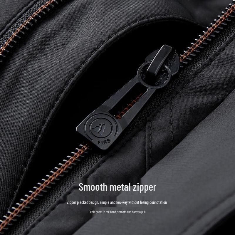 Shanshan Men's Padded Hooded Windproof Jacket