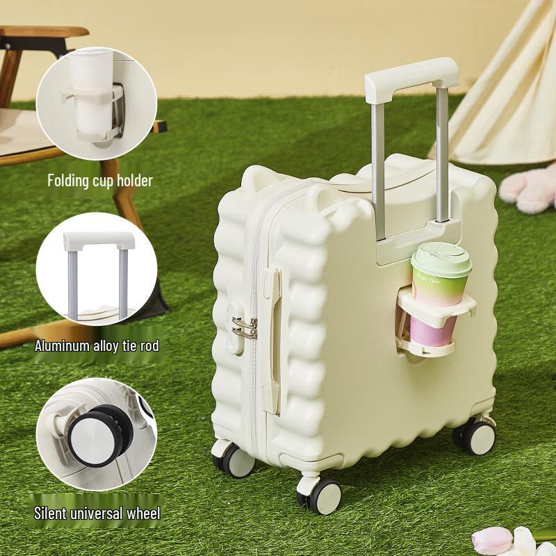 Palm Talk Bear Children s Ride-On Carry-On Suitcase 20 inches