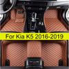 Car Floor Mats For Kia K5 2016 2017 2018   Auto Foot Pads Automobile Carpet Cover Interior Accessories