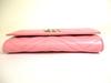 Authentic GUCCI Marmont G Pink Leather Continental Wallet Flap Long Wallet #9913  Refurbished