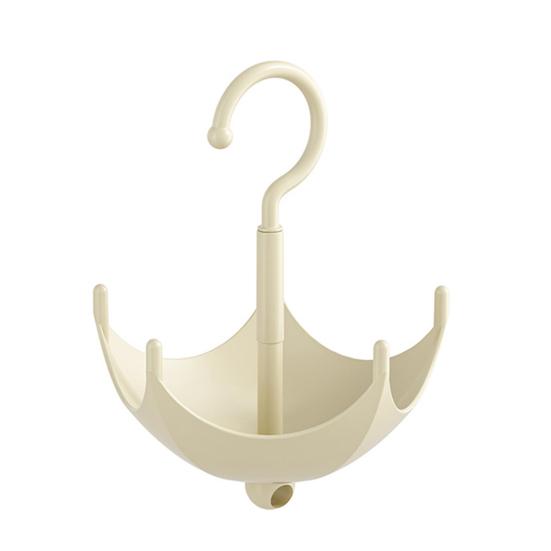 Rotating Closet Hanger Umbrella Design 5 Hangers Scarf Belt Organizer Wardrobe Hat Hanger for Clothes Towels Bras Gloves Bags