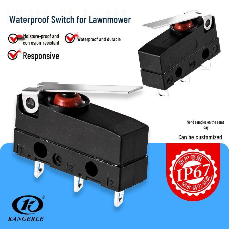 WS1 IP67 Waterproof Micro Switch for Grass Trimmer & Home/Car Wash Machine with Tripod