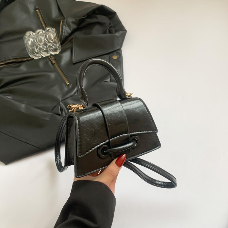 Chic Minimalist Stylish Handbag In Black White Orange Yellow Or Khaki Perfect For Everyday Use