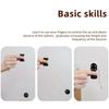 Aluminum Heavy Fidget Ball Skill Cool Gadgets Metal Fingertip Ball Manual Portable Spinner Fingertip Finger Training