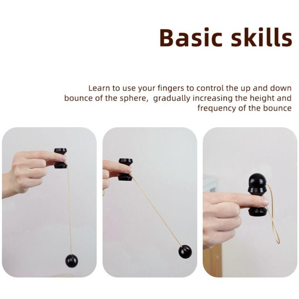 Aluminum Heavy Fidget Ball Skill Cool Gadgets Metal Fingertip Ball Manual Portable Spinner Fingertip Finger Training