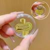 Gold Foil Treasure Chest Phone Sticker: Wealth & Prosperity New Year Gift