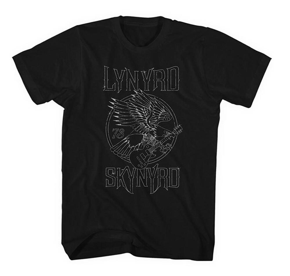 Lynyrd Skynyrd 'Eagle Guitar 73' T Shirt Tops Tees Men's Women's - NEW