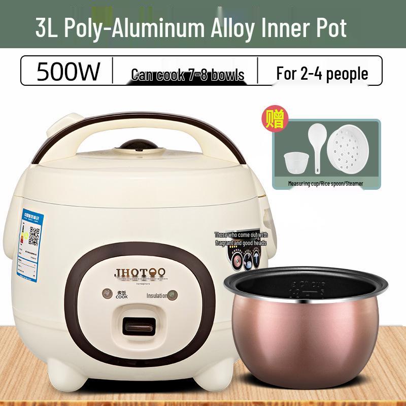 Premium Mini Smart Rice Cooker for 1-7 People - Non-Stick, Ideal for Home & Gifts