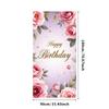 Display Birthday banner Decorative Wall decoration Pink Photography background Customizable Photo booth backdrop for Event