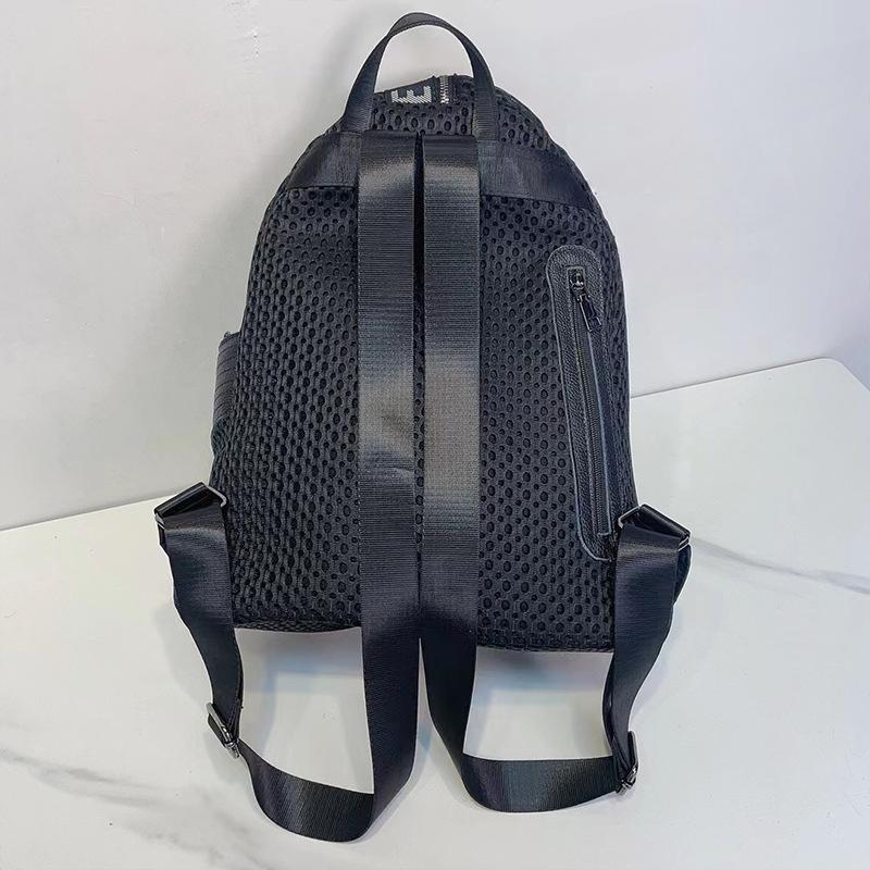 Nylonowy plecak Modna torba damska Projektant torby siatkowej Plecak Spersonalizowany nieregularny plecak z dużą kieszenią Casualowa torba dojazdowa